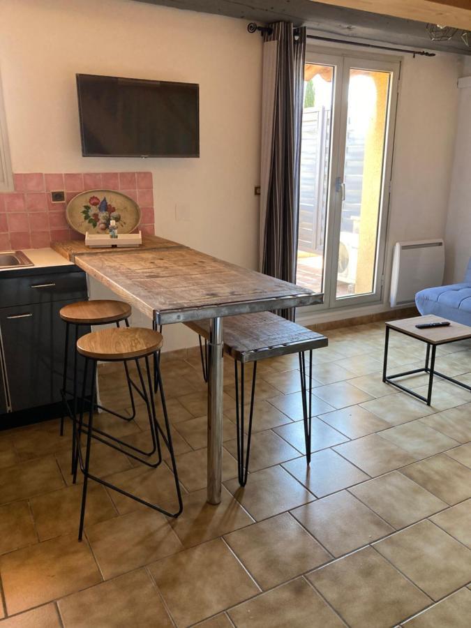 Grande Terrasse Clim Parking Prive Smart Tv, Local Velos Entraigues-sur-la-Sorgue Kültér fotó
